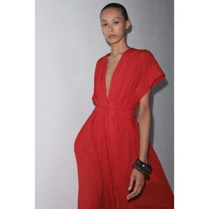 ZARA ZW COLLECTION MIDI DARTED DRESS